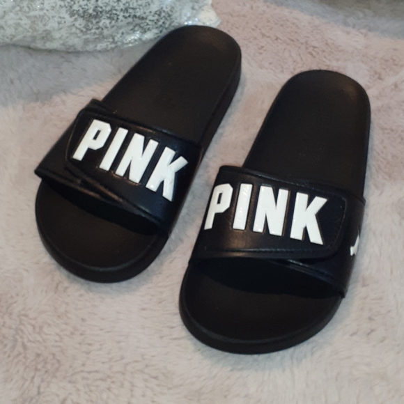 PINK Victoria's Secret Shoes - PINK VS SLIDES